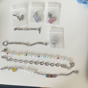 creative necklace and bracelet